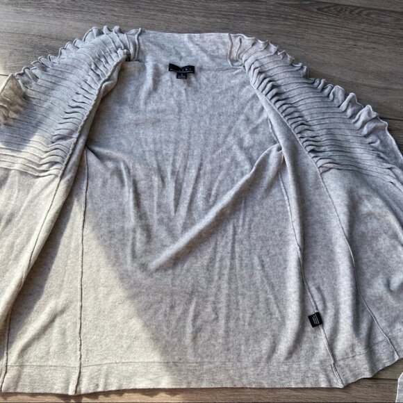 Line  Ruched Front Ruffles Cash Cardigan - Picture 8 of 14